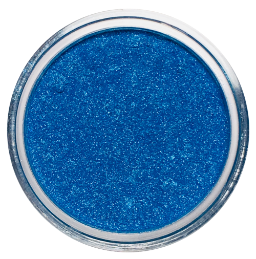 Cobalt Blue Shimmer Eyeshadow Cheer and Dance Makeup Pretty Girl