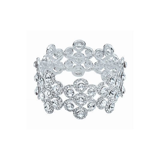 Stretch Hair Bun Bracelet - Flower Bouquet