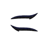 Royal Blue & Black Glitter Eyeliner Sticker