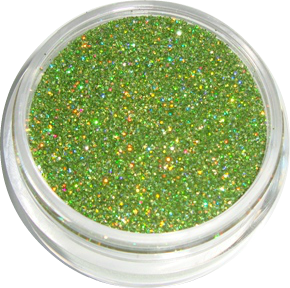 Holographic Lime Green Glitter
