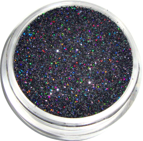 Black Holographic Glitter-Holographic Glitter