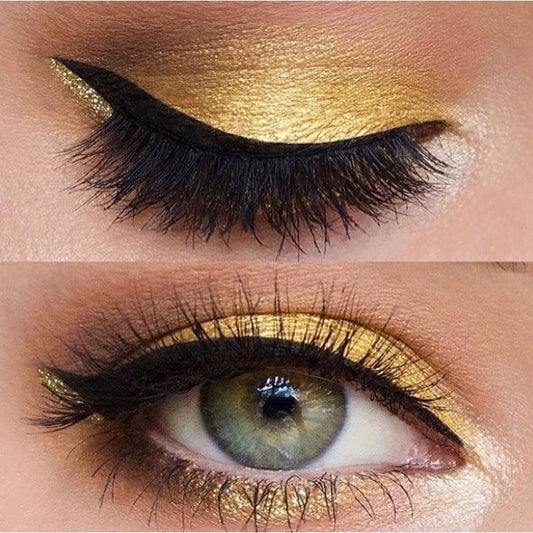 GOLD SMOKEY EYE