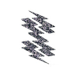 Glitter Lightning Bolt Stickers