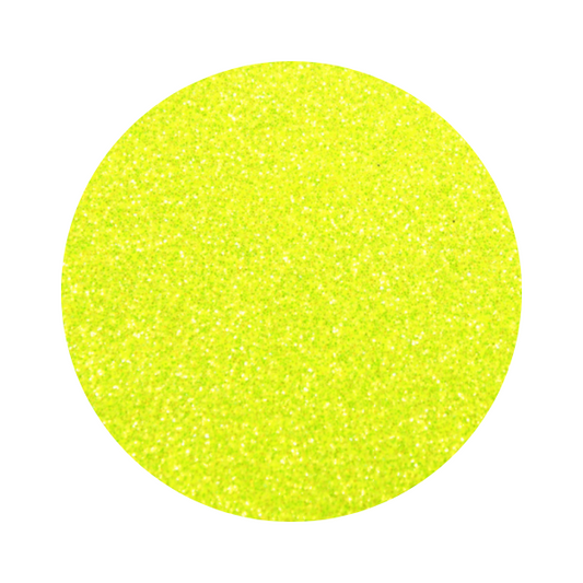 Neon Yellow Glitter