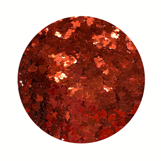 Red Mickey Mouse - Glitter Shapes