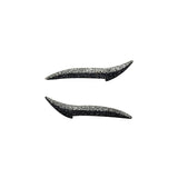 Silver & Black | Glitter Eyeliner Sticker