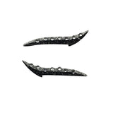 Silver & Black Rhinestone - Glitter Eye Liner Sticker-Eyeliner Sticker