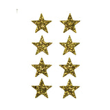 Gold Glitter Star Sticker