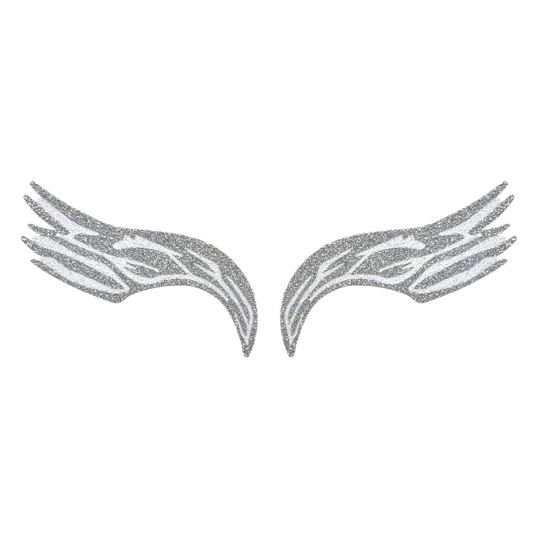 white swan eye sticker