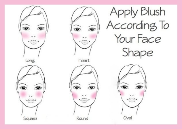 Brush According to Face Shape