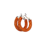 Shimmer Ring Earrings
