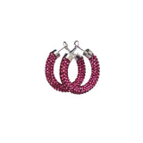 Shimmer Ring Earrings