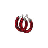 Shimmer Ring Earrings