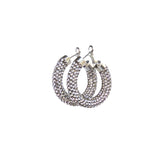Shimmer Ring Earrings