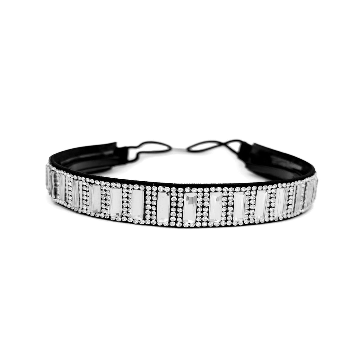 Ebony Gemstone Headband
