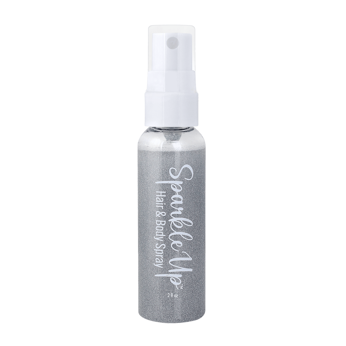 Silver Glitter Body Spray