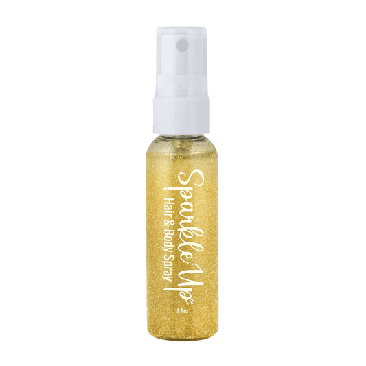 Gold Glitter Body Spray