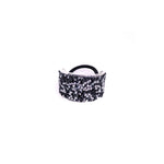 Rhinestone Encrusted Silver Metal Ponytail Cuff 4