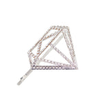 Luxe Diamond Contour Hair Clip 1