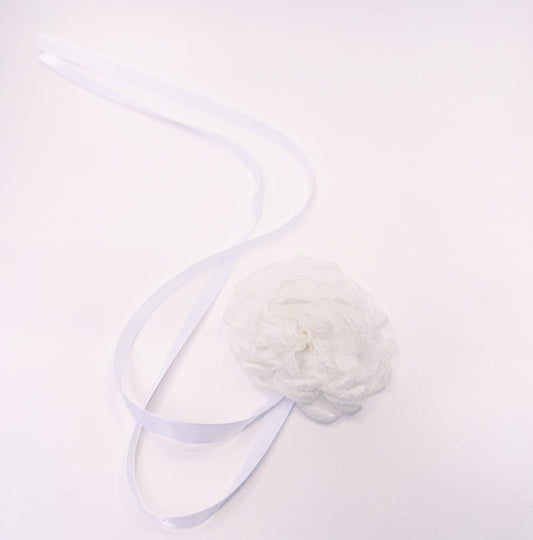Rosette Ribbon Tie