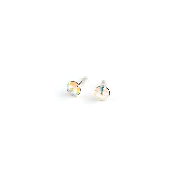 10mm Solitaire Earrings