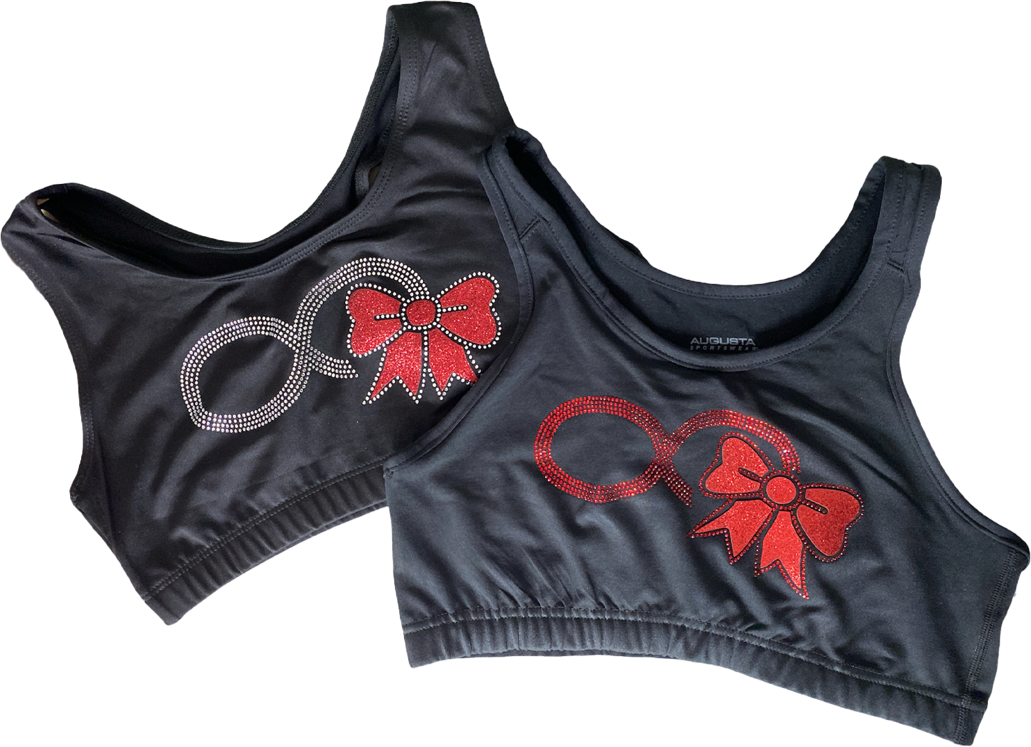bedazzled sports bra