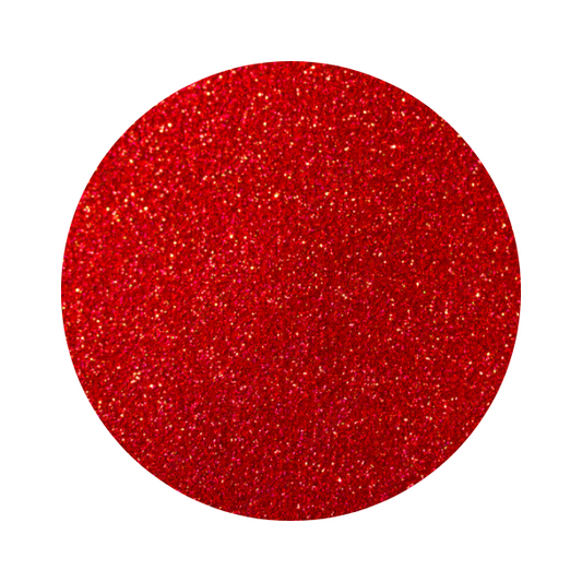 Candy Apple Red Glitter