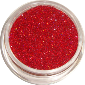 Red Holographic Glitter