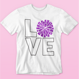 LOVE | Glitter Tee Shirt