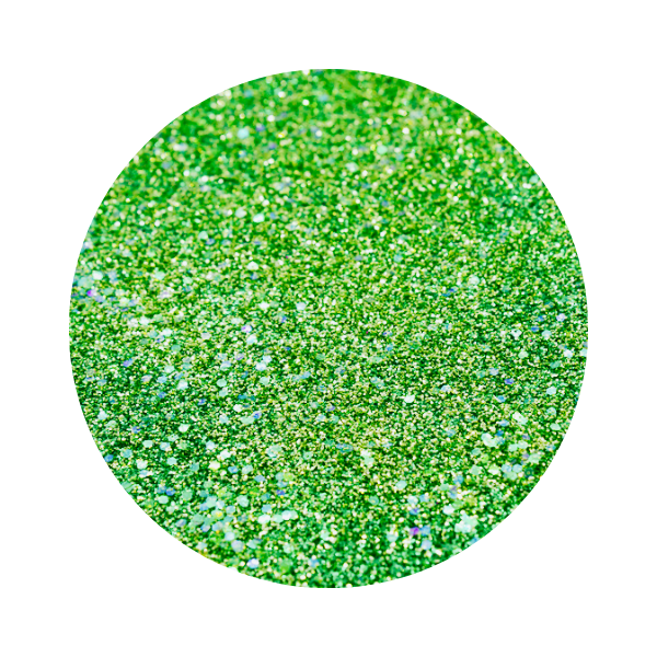 Lime Green Holographic Glitter