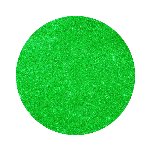 neon green glitter
