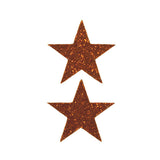 Glitter Star Stickers | Large-Face Stickers