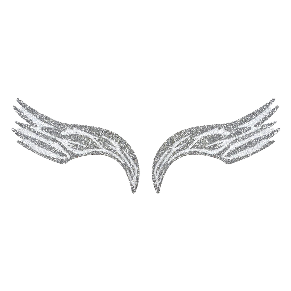 white swan eye sticker