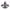 purple rhinestone mardi gras sticker